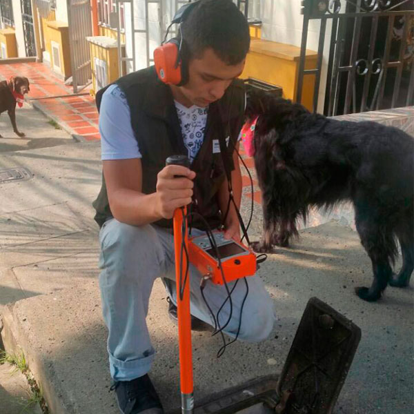 Inspección de tuberías en Sabaneta Antioquia